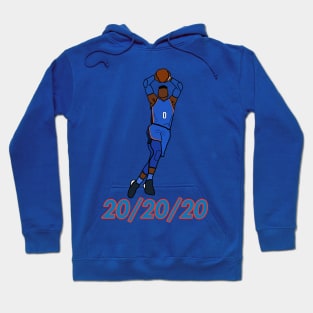 Russell Westbrook 20/20/20 - NBA Oklahoma City Thunder Hoodie